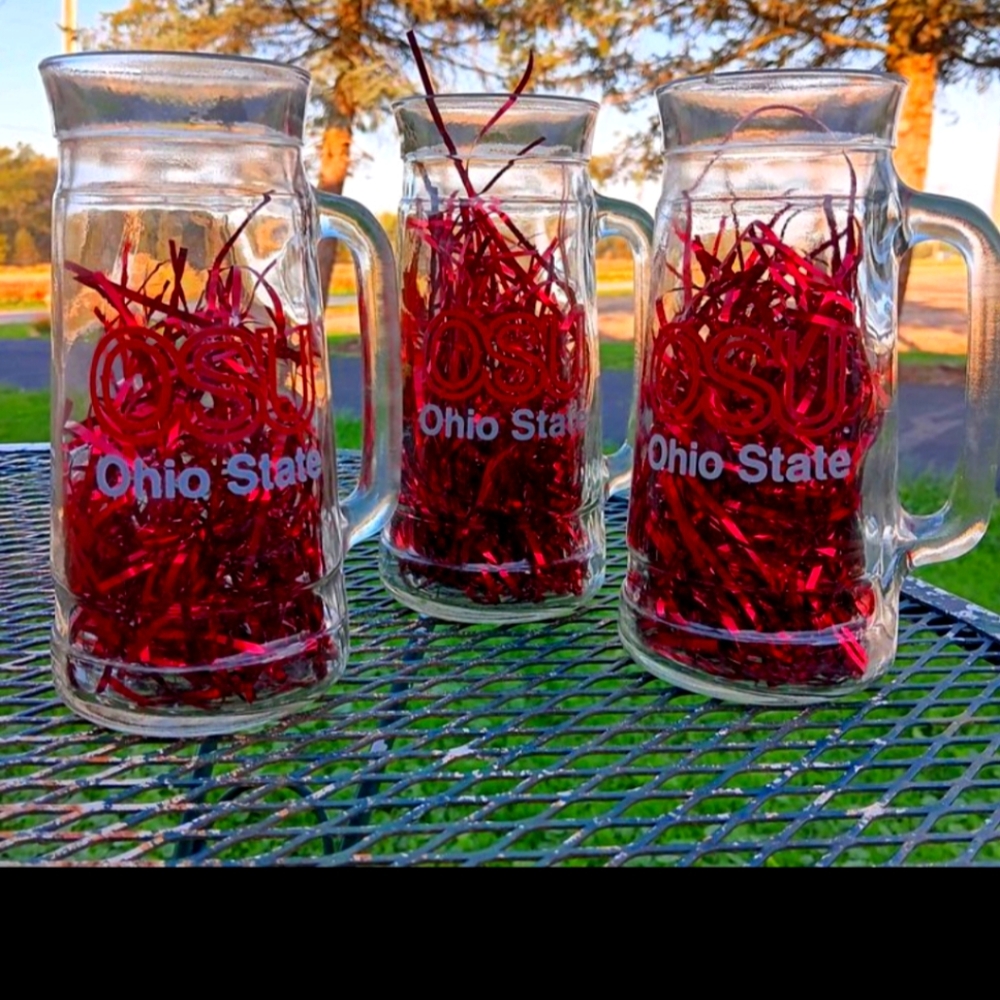 EUC 1980's Ohio State Mugs (3)